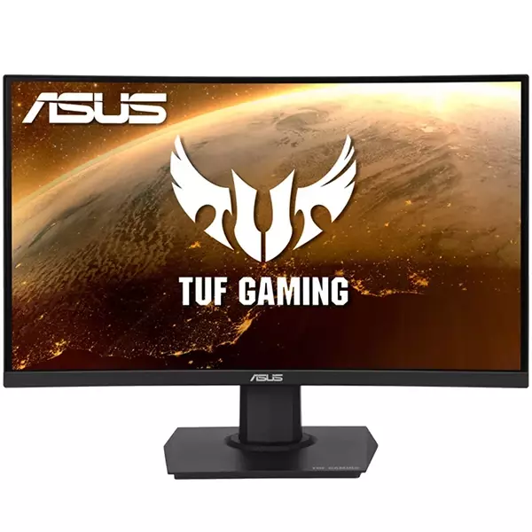 مانیتور گیمینگ منحنی 23.6 اینچ Asus مدل TUF Gaming VG24VQE