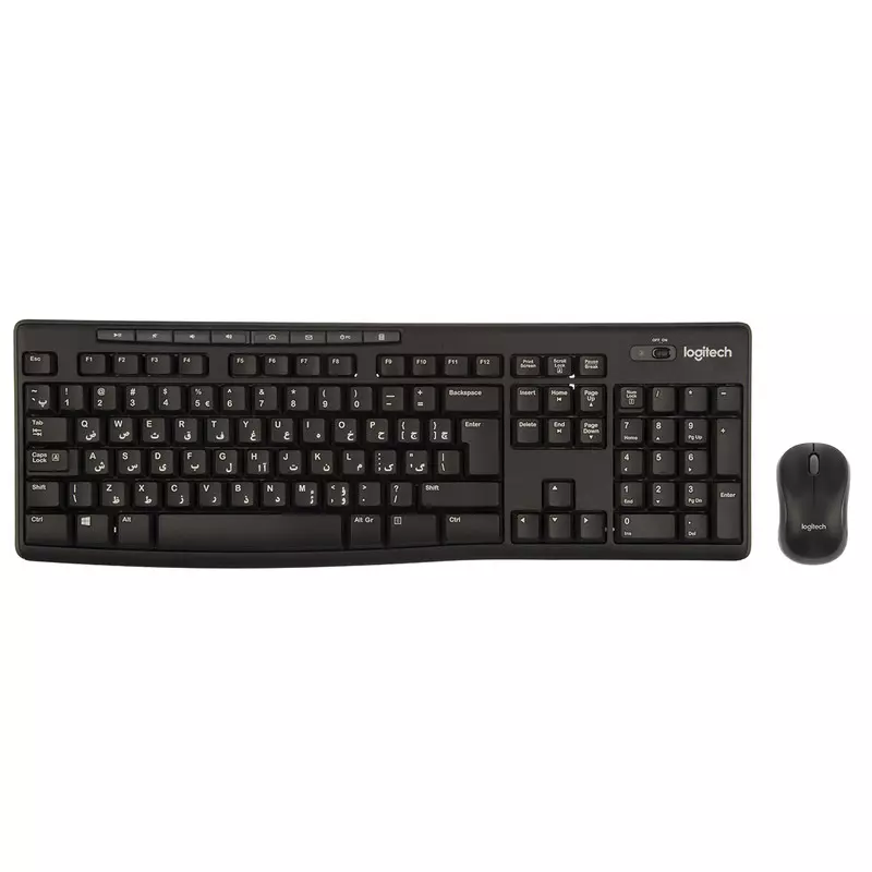 کیبورد و موس بی سیم Logitech مدل MK270