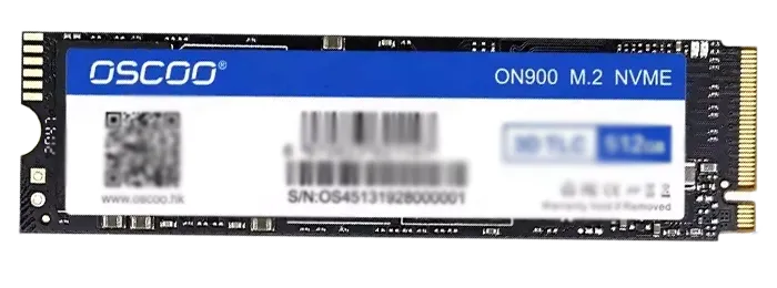 حافظه SSD اینترنال 256 گیگابایت OSCOO مدل ON900 NVMe M.2