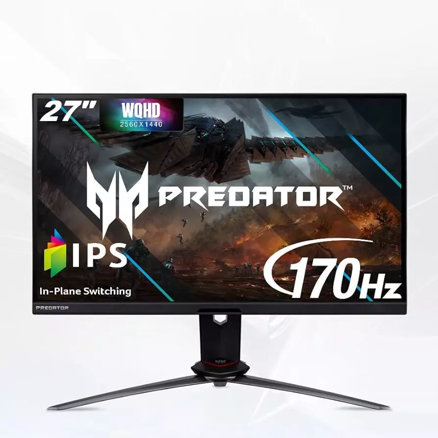 مانیتور 27 اینچ ایسر مدلAcer Predator XB273UNV 170Hz WQHD