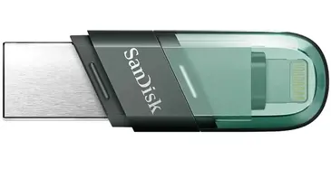 فلش مموری i-Flash سن دیسک مدل SanDisk iXpand Flash Drive Flip ظرفیت 256 گیگابایت