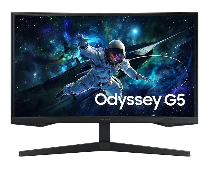 مانیتور گیمینگ منحنی 27 اینچ Samsung مدل Odyssey G5 S27CG552EM